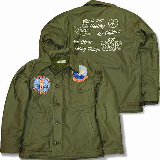 BUZZ RICKSONS A-2 DECK JACKETDA-36-243-QM