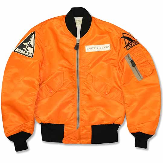 バズリクソンズ type Orange L-2B Flite Wear Talon Test Force