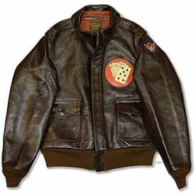 Buzz Rickson's type A-2 FLIGHT JACKET ROUGHWEAR CLOTHING MODEL