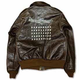 Buzz Rickson's type A-2 FLIGHT JACKET ROUGHWEAR CLOTHING MODEL