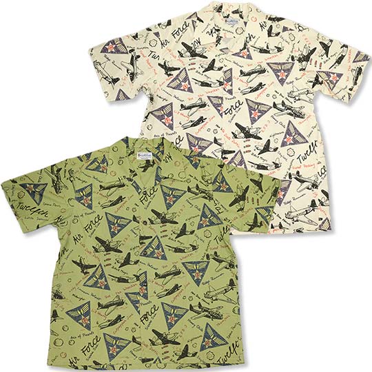 BuzzRickson's バズリクソンズ プリントシャツ “20th AIR FORCE”