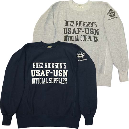 BuzzRickson'sバズリクソンズ ミリタリースウェット 2023春モデル
