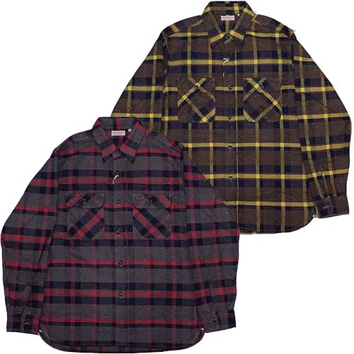 シュガーケーン 9oz トロイチェックワークシャツ Lot.SC28284