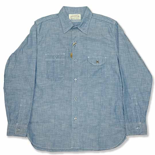 シュガーケーン 4.7oz スラブシャンブレー・ワークシャツ Lot.SC28994