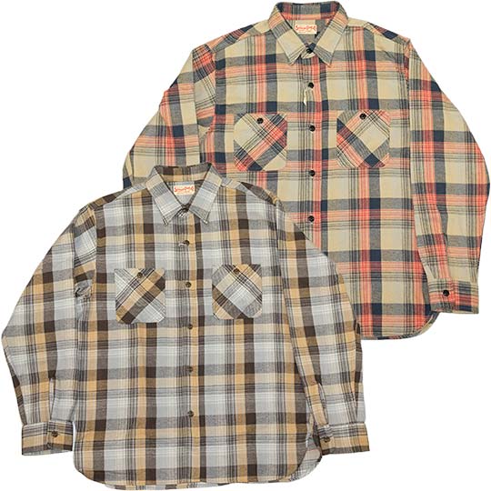 シュガーケーン ツイルチェック・ワークシャツ  Lot.SC29562