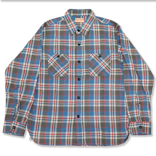 シュガーケーン ツイルチェック・ワークシャツ  Lot.SC29564