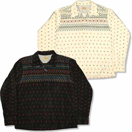 スタイルアイズ コーデュロイオープンカラーシャツ Lot.SE28746