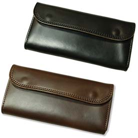 アートブラウン 40mm幅サドルレザーベルト