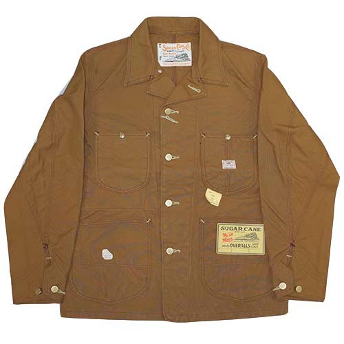 SUGAR CANE シュガーケーン 13oz ブラウンダックワークコート Lot.SC14374