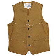 VK[P[ BROWN DUCK WORK VEST