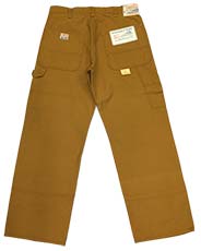 VK[P[ BROWN DUCK WORK PANTS