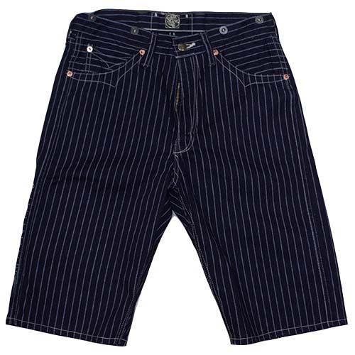 SUGAR CANE シュガーケーン ウォバッシュストライプ・ジップフライショーツLot.SC51443