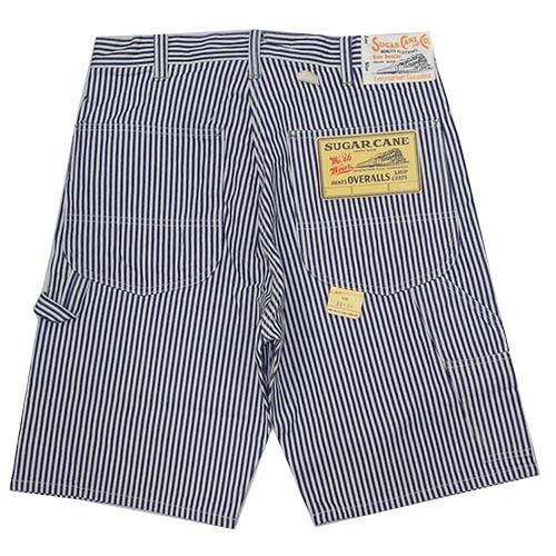 SUGAR CANE シュガーケーン ウォバッシュストライプ・ジップフライショーツLot.SC51842