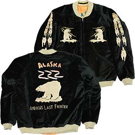 テーラー東洋 サテンスカジャン tt15792-128