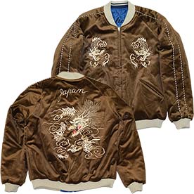 テーラー東洋 サテンスカジャン tt15792-138