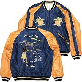 テーラー東洋 サテンスカジャン TT15877-128