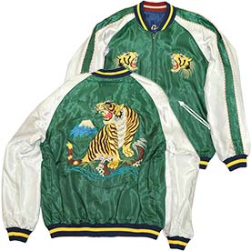 テーラー東洋 サテンスカジャン TT15972-145