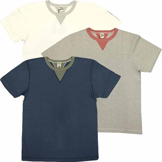 バーンズ ユニオンスペシャル・両VガゼットTシャツ br23167