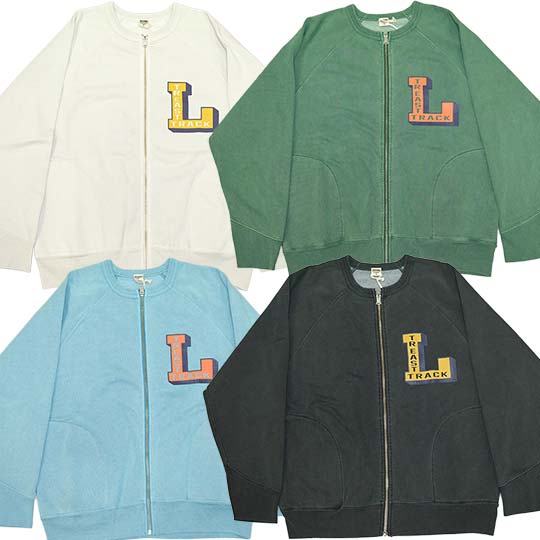 バーンズ ・ピグメント ジップアップスウェット br25468