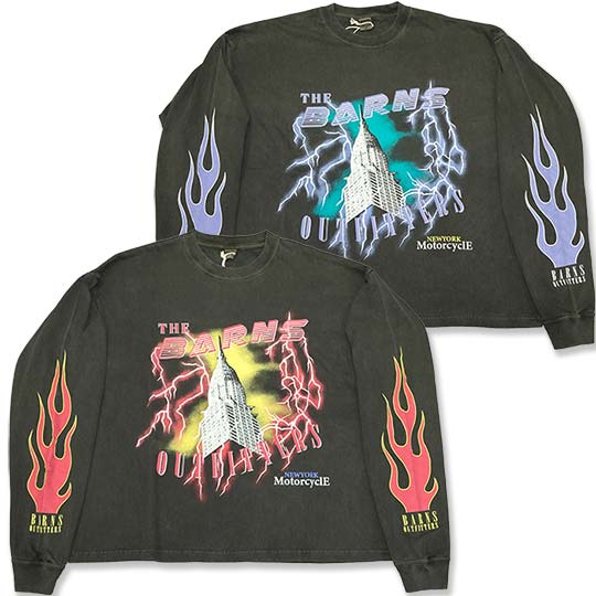 バーンズ ・ロングTシャツ br26339