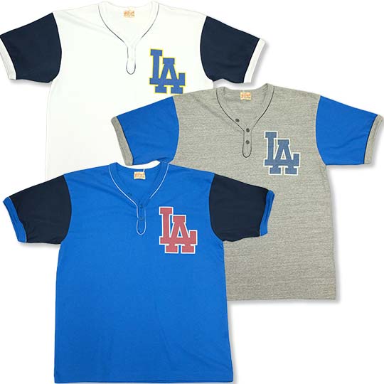 ホワイツビル ヘンリーネックTシャツ LA WV14460